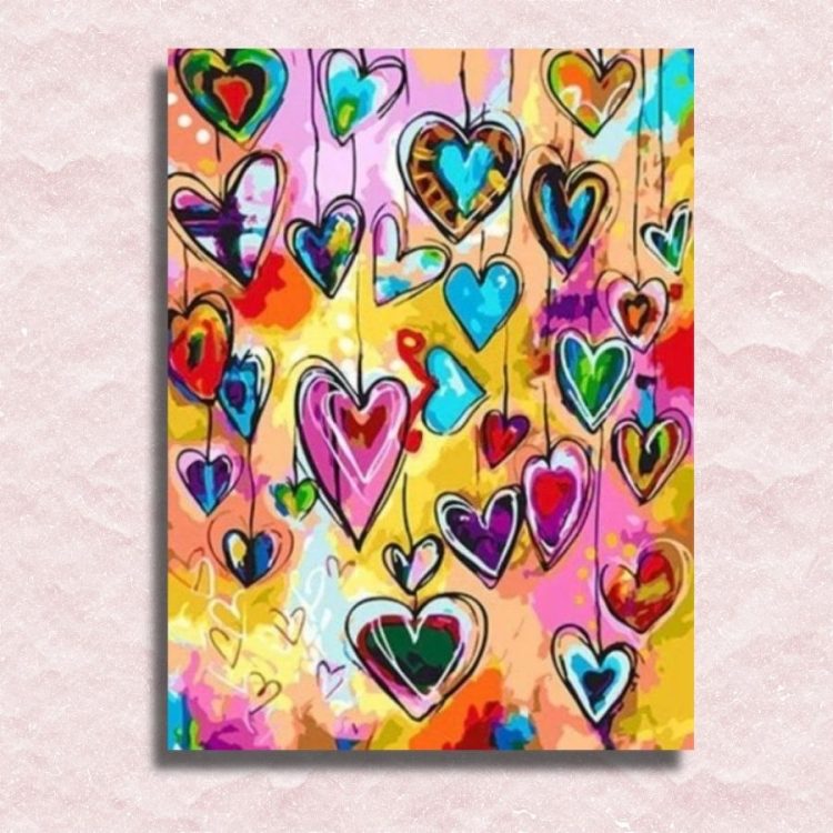 Colorful Hearts