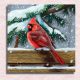 Mini Snowfall Cardinal