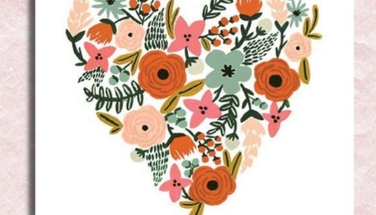 Mini Flower Heart