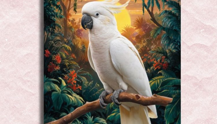 Quirky Cockatoo Paint by Numbers