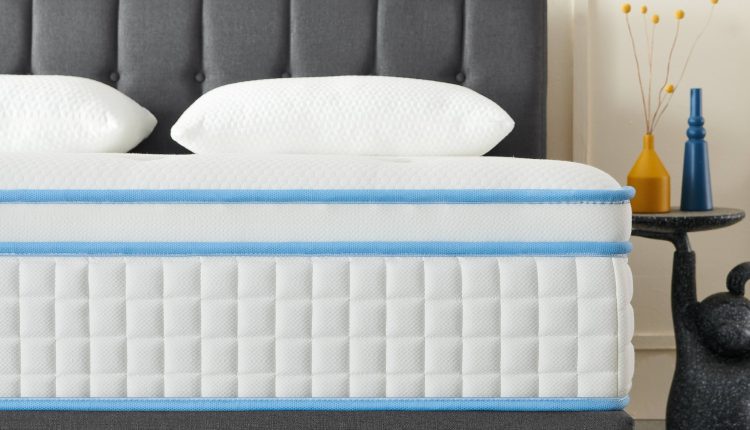 Stiku 12 inch Medium Euro Top Memory Foam Hybrid Mattress in A Box - King - Firm - MadeInUSA