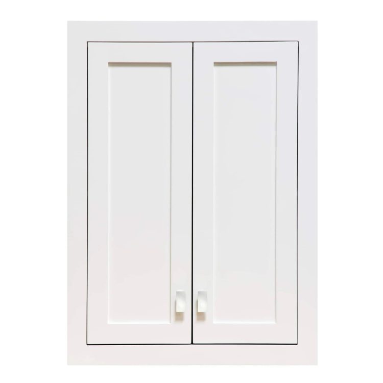 Water Creation Madison Wall Cabinet in White | MADISON-TT-W - MadeInUSA