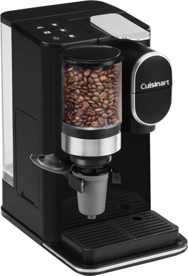 Cuisinart - Grind & Brew Single-Serve Coffeemaker - Black - MadeInUSA