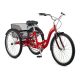 Schwinn Meridian Deluxe Adult Tricycle Bike, Three Wheel Cruiser, 26-inch Wheels, Low Step-Through Aluminum Frame, Adjustable Handlebars, Large – MadeInUSA