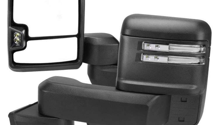 2021 Chevy Silverado 2500 Spec-D Towing Mirrors - MadeInUSA