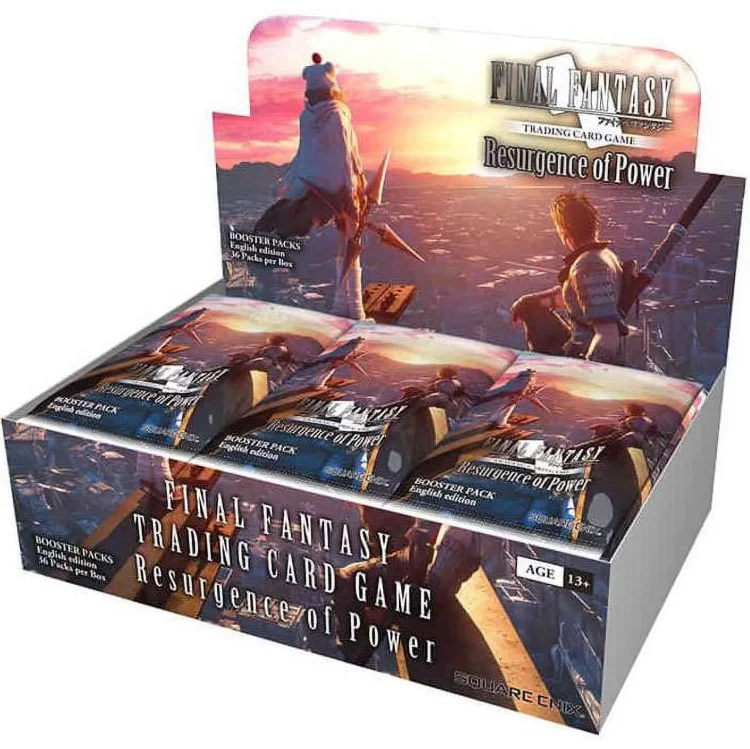 Final Fantasy Trading Card Game Resurgence of Power Booster Box (36 Packs) - MadeInUSA