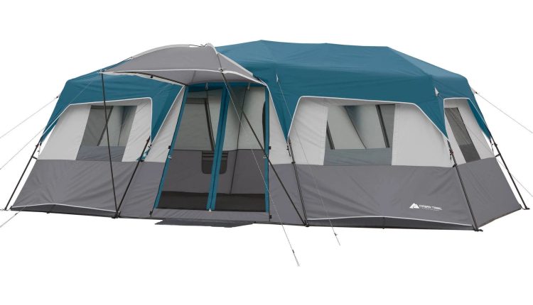 Ozark Trail 20' x 10' x 80' Instant Cabin Tent, Sleeps 12 - MadeInUSA