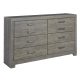 Ashley Culverbach Dresser, Gray – MadeInUSA