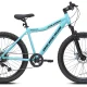 Genesis 26-inch Vallaro Women’s Aluminum Mountain Bike, Light Blue – MadeInUSA