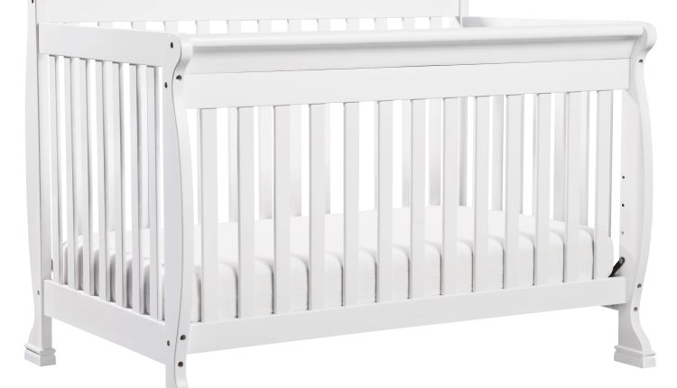 DaVinci Kalani 4 in 1 Convertible Crib, White - MadeInUSA