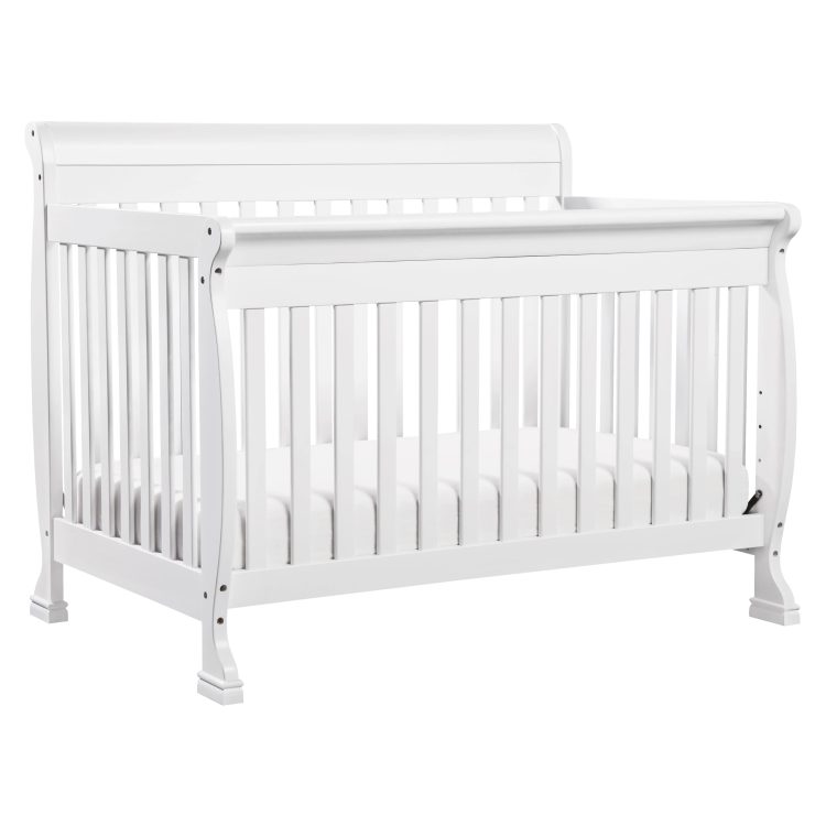 DaVinci Kalani 4 in 1 Convertible Crib, White - MadeInUSA