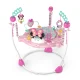Disney Baby MINNIE MOUSE Forever Besties Infant Activity Center Jumper, Pink, Unisex, Newborn+ – MadeInUSA