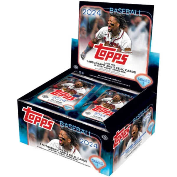 2024 Topps Series 1 Baseball Hobby Jumbo Box - MadeInUSA