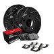R1 Concepts Performance Brake Pads Rotors Kit WHUH1-76002 at AutoZone – MadeInUSA