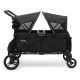 Jeep Evolve Stroller Wagon by Delta Children – Black – MadeInUSA