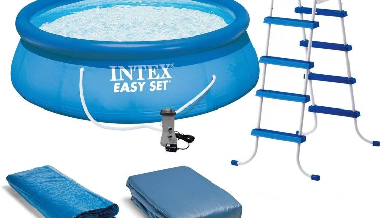 15 ft. x 48 in. Easy Swimming Pool Kit with 1000 GPH GFCI Filter Pump - MadeInUSA