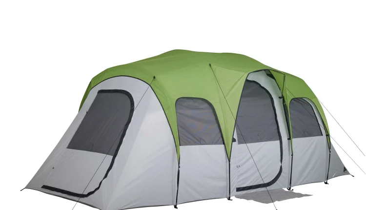 Ozark Trail 8 Person, Clip & Camp Family Tent, 16 ft. x 8 ft. x 78 in., 23.81 lbs. - MadeInUSA