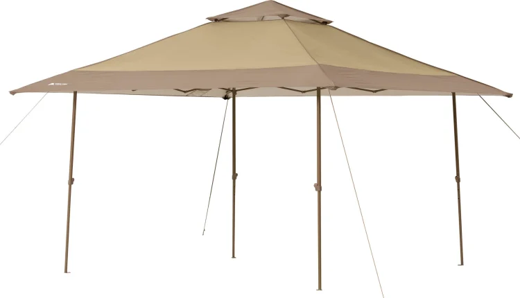Ozark Trail 13' x 13' Beige Instant Outdoor Canopy with UV Protection - MadeInUSA