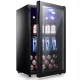 WANAI 120 Can Beverage Fridge & Cooler Small Mini Fridge Glass Door for Soda Beer or Wine for Home&Bar – MadeInUSA