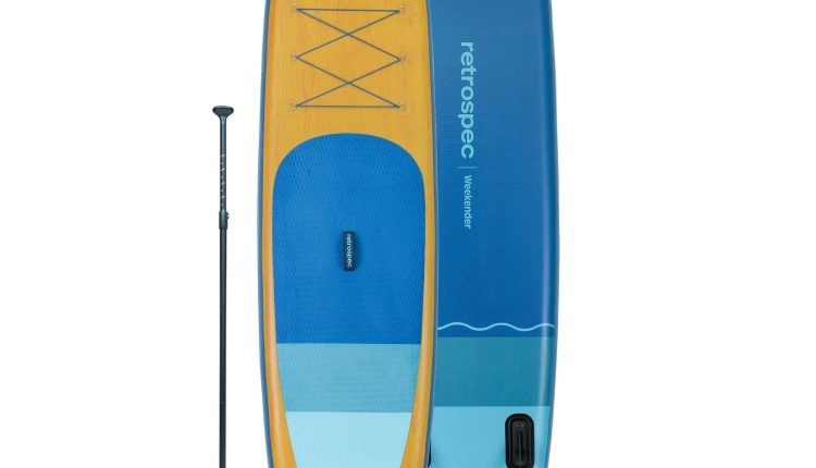 Retrospec Weekender Inflatable Paddle Board 10' - MadeInUSA
