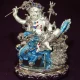 Bejeweled White Dzambhala Bringing Wealth – MadeInUSA