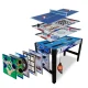 Triumph 13-in-1 Combo Game Table Includes Basketball, Table Tennis, Billiards, Push Hockey, Launch Football, Baseball, Tic-Tac-Toe, and Skee Bean Bag Toss – MadeInUSA