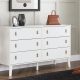 Ashley Aprilyn Dresser White – MadeInUSA