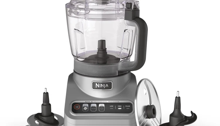 Ninja® Professional Food Processor, 850 Watts, 9-Cup Capacity, Auto-iQ Preset Programs, BN600 - MadeInUSA