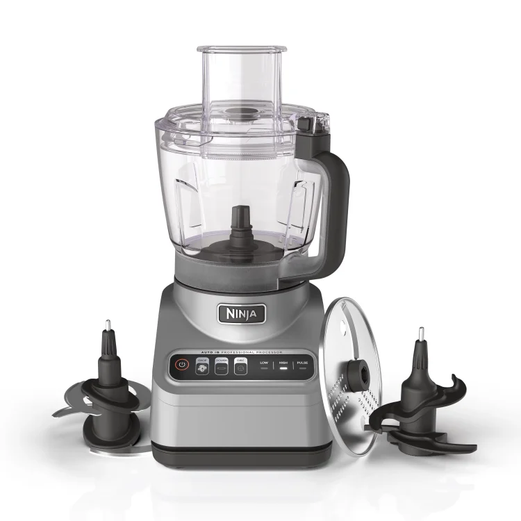 Ninja® Professional Food Processor, 850 Watts, 9-Cup Capacity, Auto-iQ Preset Programs, BN600 - MadeInUSA