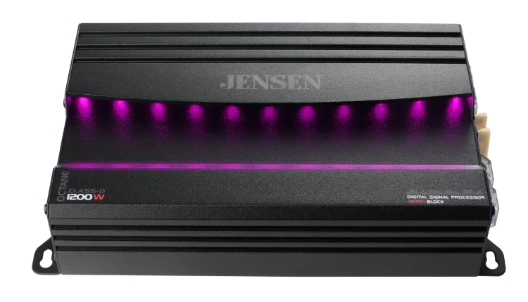 Jensen XDA91RB Class-D Mono Amplifier with 240 Watts x 1 RMS,1200 Watts Peak Power, New - MadeInUSA