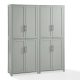 Crosley Furniture Savannah 2pc Pantry Set Gray – 2 Pantries – MadeInUSA