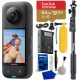 Insta360 X3 5.7K 360 Waterproof Touch Screen Action Camera – 6pc 64gb Bundle – MadeInUSA