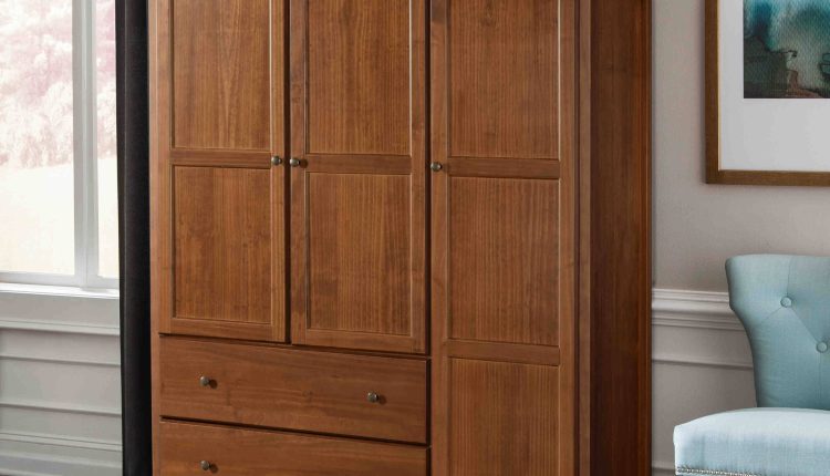 Grain Wood Furniture Sheila Armoire; Walnut - MadeInUSA