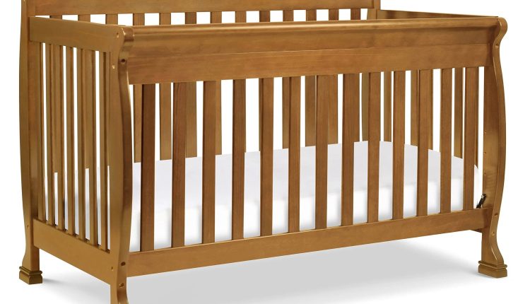 DaVinci Kalani 4-in-1 Convertible Crib in Chestnut Finish, Size: 54.4 x 35 x 41.9 Inches, Brown - MadeInUSA