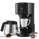 New Gourmia Single Serve + 12 Cup Drip Coffee Maker, Thermal Carafe – MadeInUSA