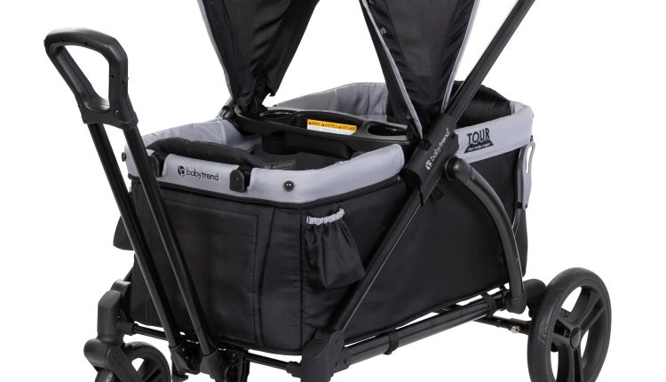 Baby Trend Tour Wagon Stroller, Black - MadeInUSA