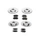 Power Stop K1618 – Front and Rear Z23 Evolution Sport Brake Kit – MadeInUSA