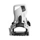 Nidecker Supermatic Snowboard Bindings 2024 M White – MadeInUSA
