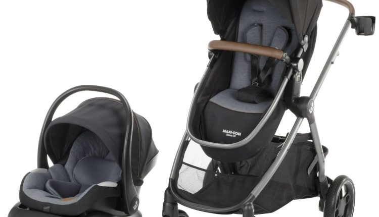 Maxi-Cosi Siena CP 5-in-1 Modular Travel System - Mystic Gray - MadeInUSA