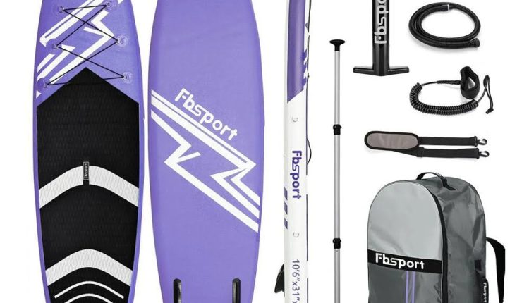 Lightning 10'6 Inflatable Paddle Board (USA) Purple - MadeInUSA
