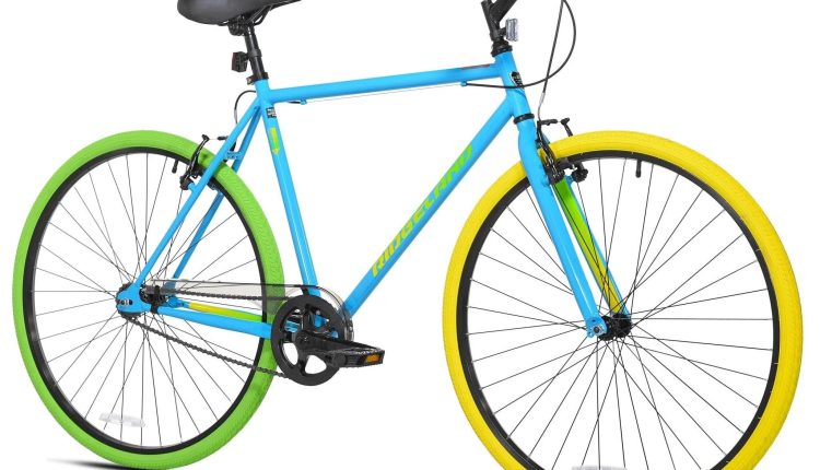 Kent 700c Men S Ridgeland Hybrid Bike, Blue/Green - MadeInUSA