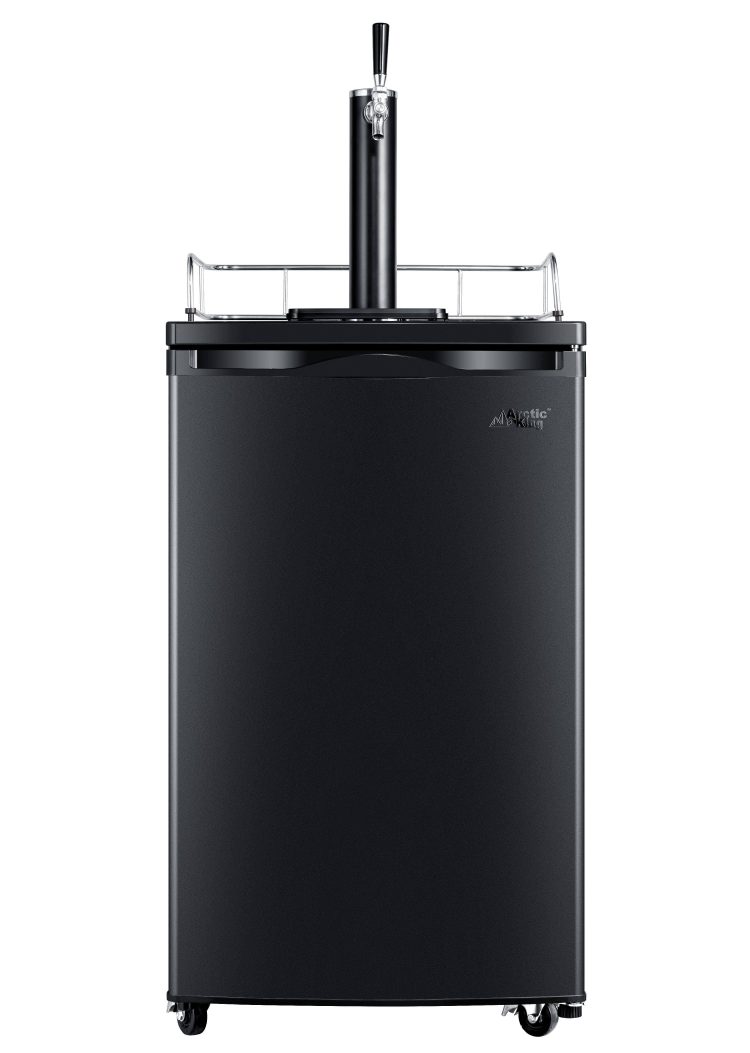 Arctic King Single Tap Kegerator 4.9 Cu. ft Black - MadeInUSA