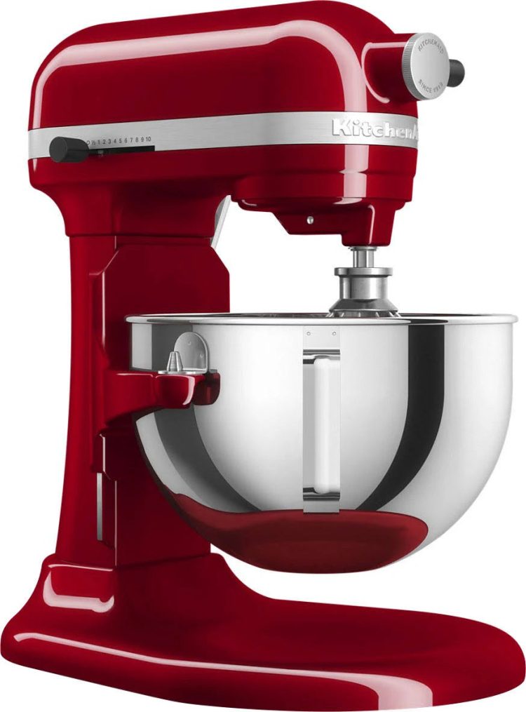 KitchenAid - 5.5 Quart Bowl-Lift Stand Mixer - Empire Red - MadeInUSA