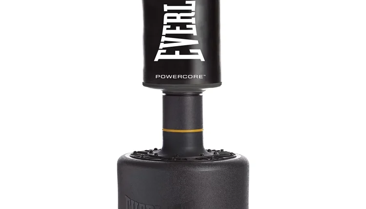 Everlast Powercore Free Standing Indoor Rounded Heavy Duty Fitness Training Bag - MadeInUSA