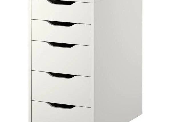 IKEA Drawer Unit 14 8 x 27 1 2 White Alex 101 928 24 - MadeInUSA