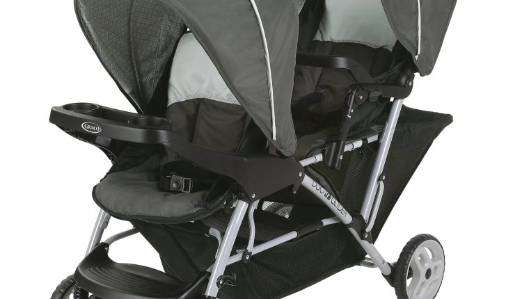 Graco DuoGlider Click Connect Double Stroller in Glacier - MadeInUSA