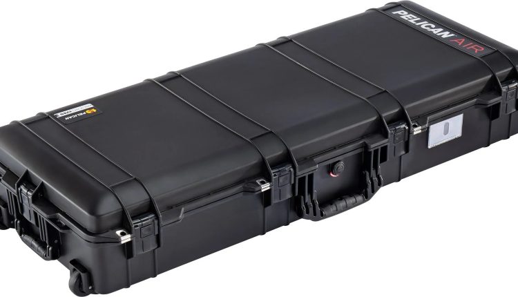 Pelican 1745 Air Long Case, No Foam, Black - MadeInUSA