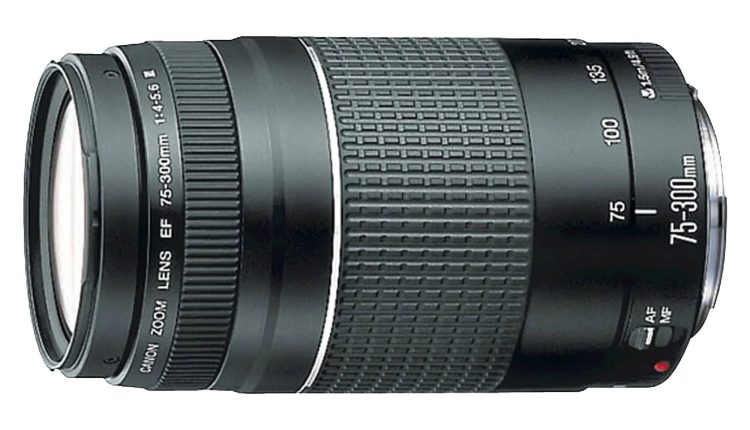 Canon EF 75-300mm f/4-5.6 III Zoom Lens - MadeInUSA