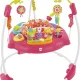 Fisher-Price Baby Bouncer Pink Petals Jumperoo Activity Center with Music and Lights, Unisex – MadeInUSA