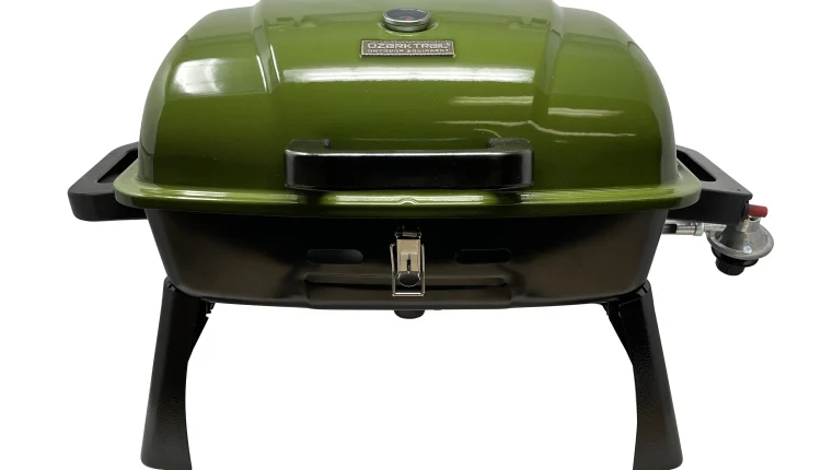 Ozark Trail Portable 1 Burner Gas Grill with Interchangeable Griddle Plate - MadeInUSA